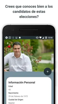 Elecciones Generales 2016 android App screenshot 7